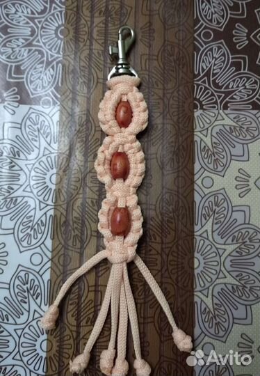 Сумка-клатч макраме