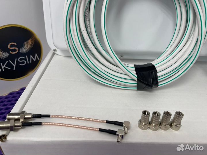 Антенна omega 3G/4G mimo (Панельная, 2 x 18-20 дБ)