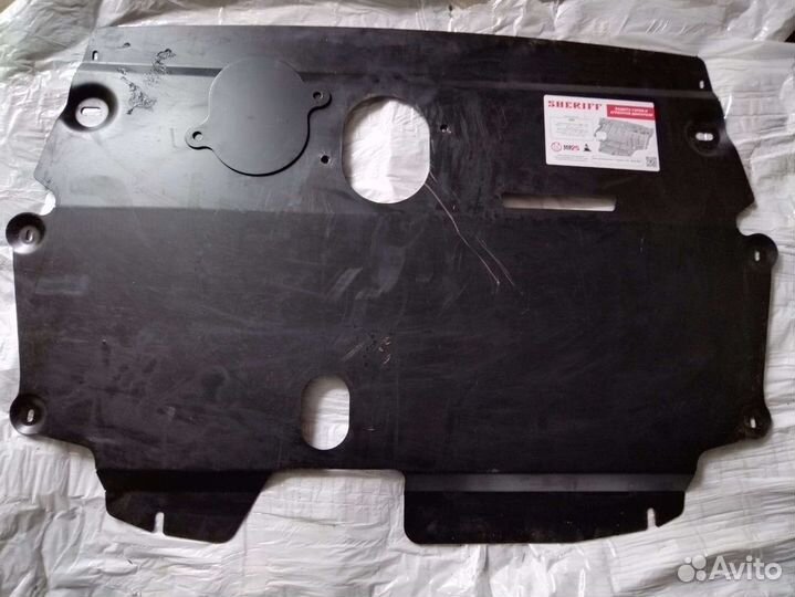 Защита двигателя skoda