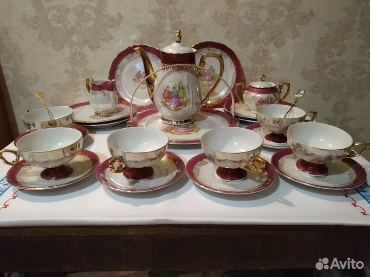 Чайный японский сервиз фарфоровый