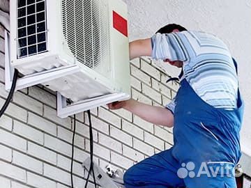 Установка сплит-систем Закладка трасс Купить сплит