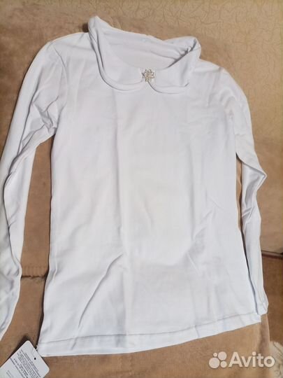 Блузка школьная 146 новая