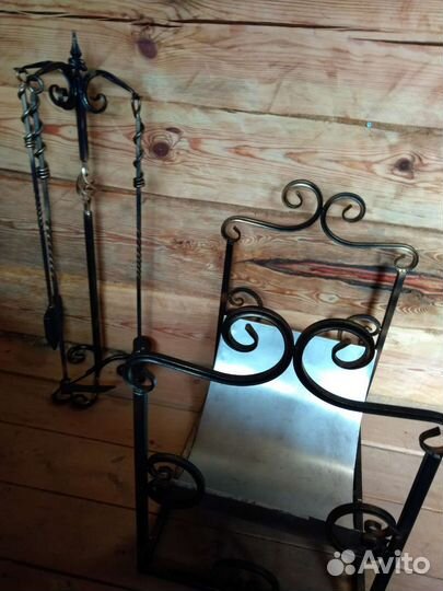 Дровница для печи, камина, мангал