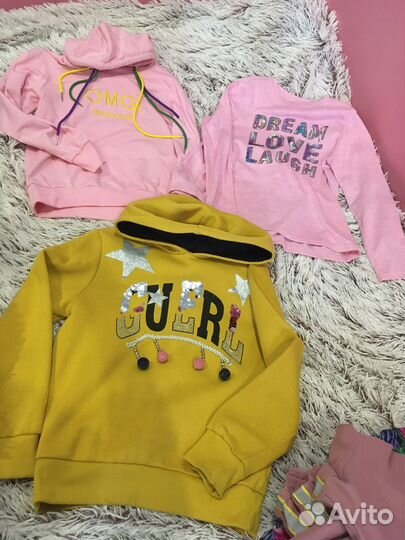 Вещи пакетом на девочку 134,140,146.15 штук