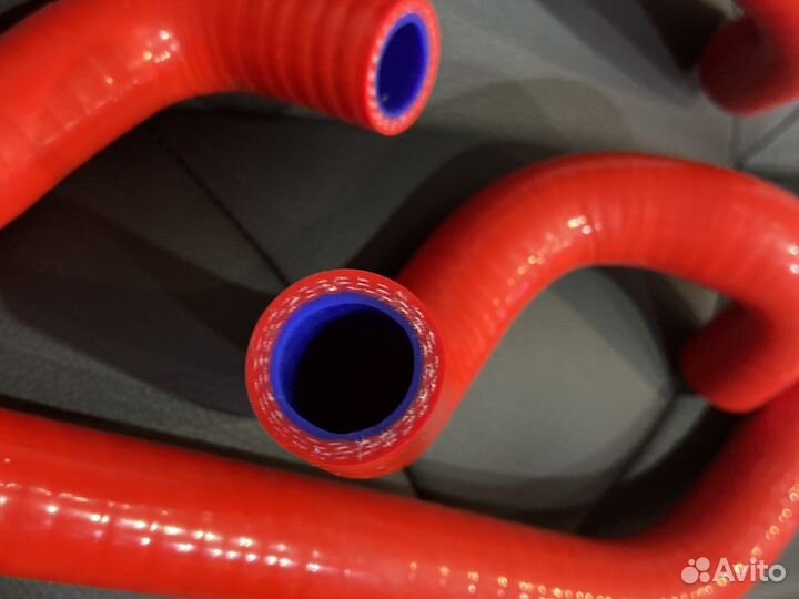 Патрубки печки ваз 2108-2115 силикон