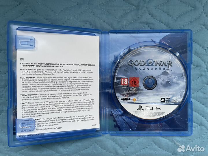 God of war ps 5 диск игра Ragnarok