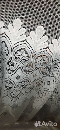 Тюль 2 штуки