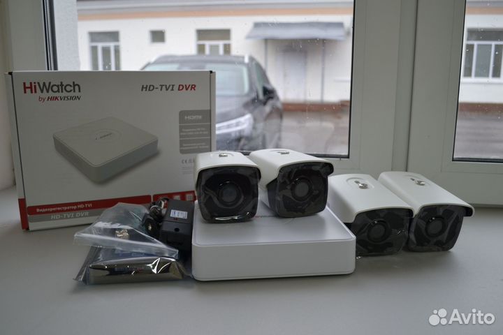 Установка видеонаблюдения