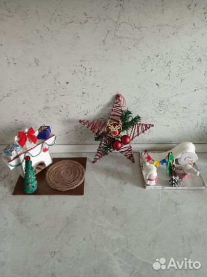 Зимняя поделка