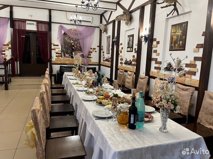 Банкетный зал кафе Провинция, дни рождения, корпор