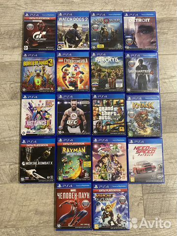 Игры Sony playstation 4 pro
