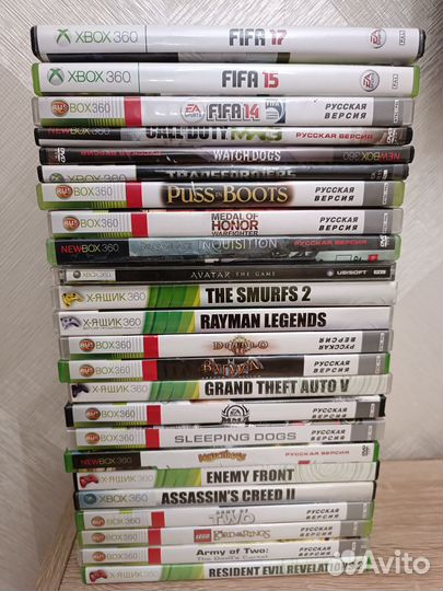 23 диска для Xbox 360