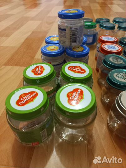 Баночки из под детского питания