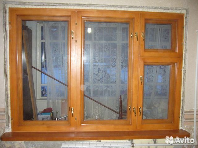 Окна из дерева