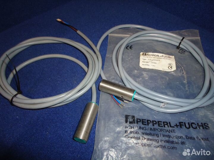 Индуктивный датчик Pepperl Fuchs NJ5-18GM50-E