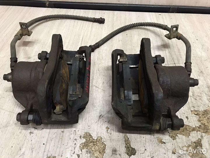 Суппорта тормозные передние hyundai matrix