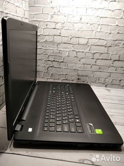 Игровой ноут с SSD + Nvidia + 17,3
