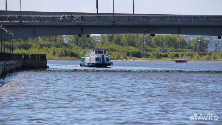 Обзорная экскурсия на теплоходе по Волге и Казанке