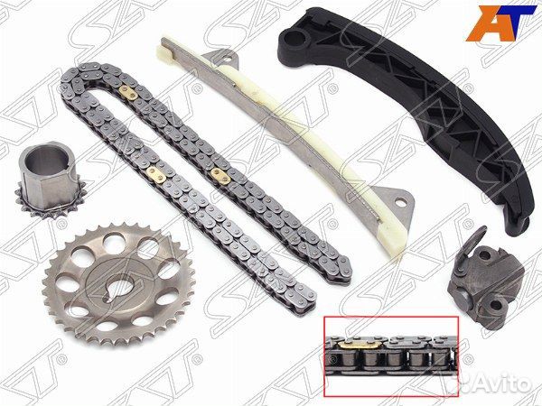 Комплект замены цепи грм toyota aqua