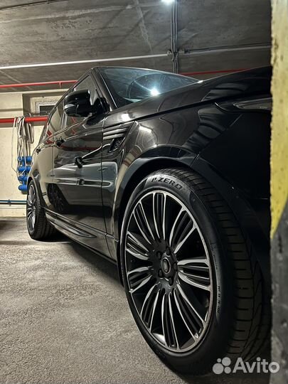 Диски Range Rover Autobiography diamond turned R22