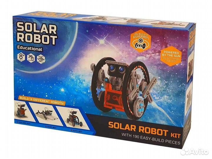 Конструктор на солнечной батарее Solar Robot
