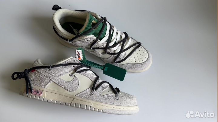 Кеды мужские Nike SB Dunk офф вайт