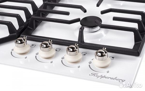 Газовая варочная панель kuppersberg FS 601 W silve