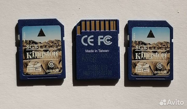 SD-карты Kingston (8Гб.)