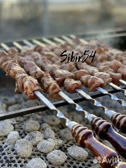 Шампуры 40см нержавейки