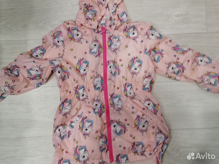 Ветровка для девочки 4-5 лет