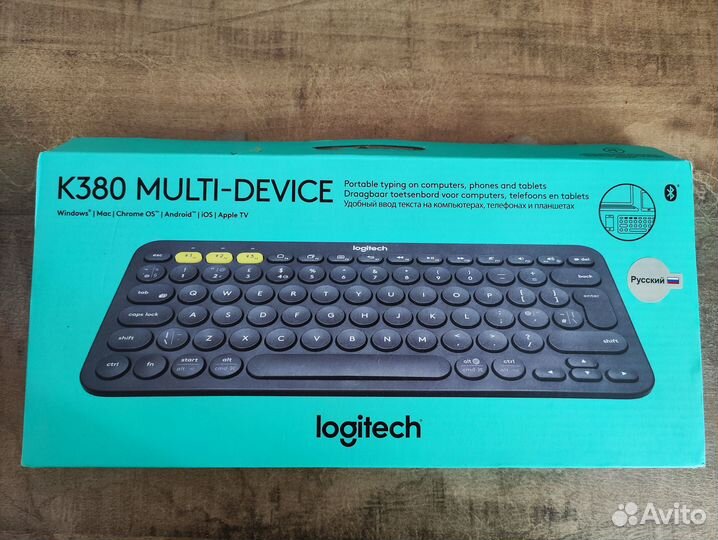 Клавиатура logitech k380