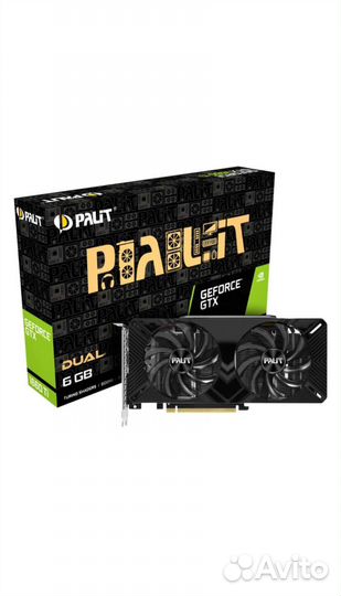 Видеокарта Palit GeForce GTX 1660 Ti Dual 6GB
