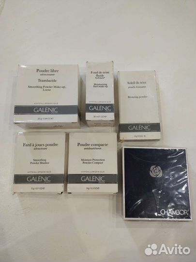 Пудра Galenic Chambor винтаж 90х