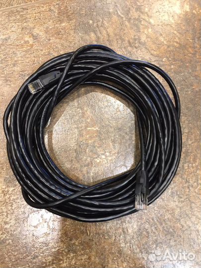 Патч корд KAT.6 10 метров GCR UTP 10 Гбит/с