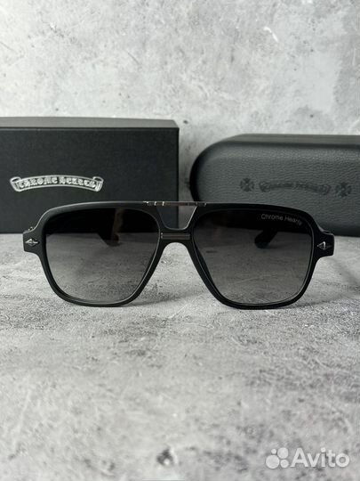 Очки Chrome Hearts матовые