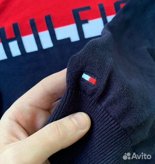 Свитшот Tommy Helfiger big logo оригинал