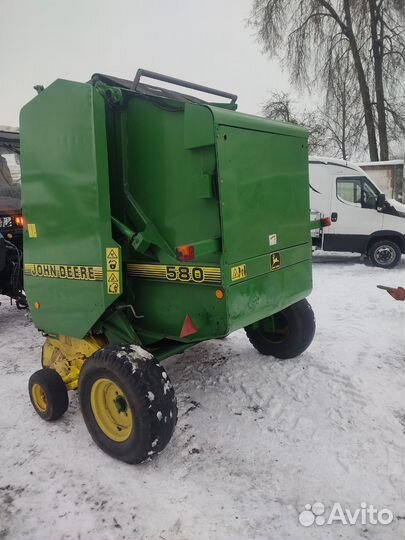 Пресс-подборщик John Deere 580, 1996