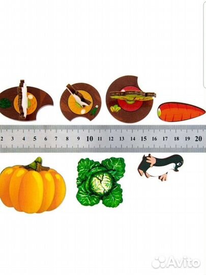 Игра деревянная Огород новая