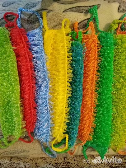 Мочалка ручной работы