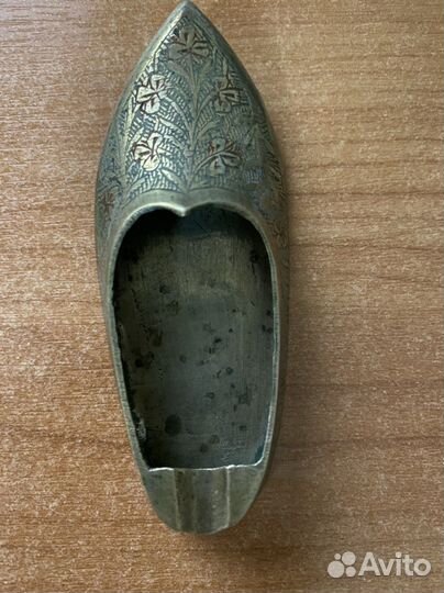 Пепельница туфля винтаж времен СССР