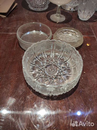 Хрустальная салатница