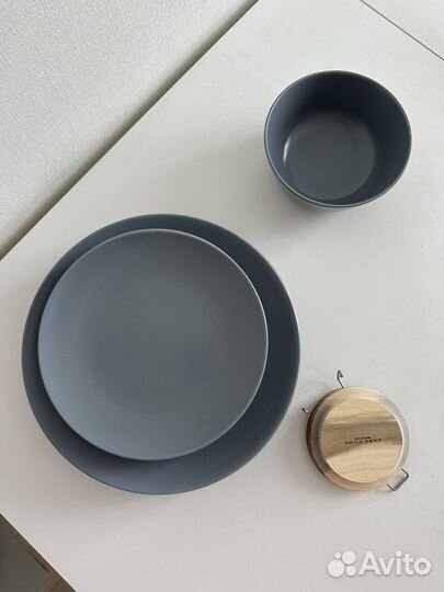 Посуда IKEA тарелки набор