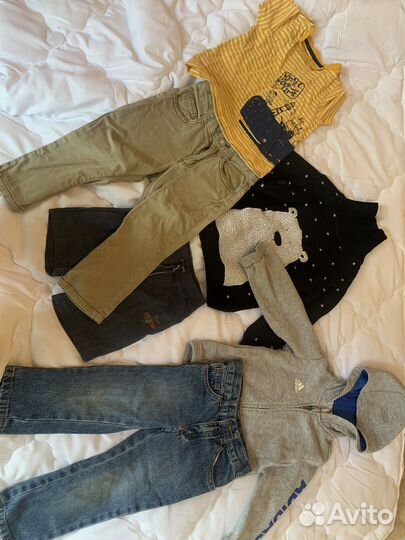 Пакет вещей на мальчика 2-х лет