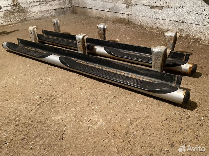 Пороги на Mitsubishi Pajero sport