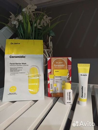 Набор Dr.Jart ceramidin крем +тонер+маска