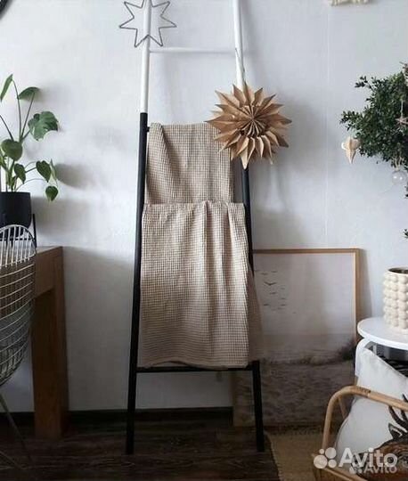 Плед hm home zara home покрывало вафельное next