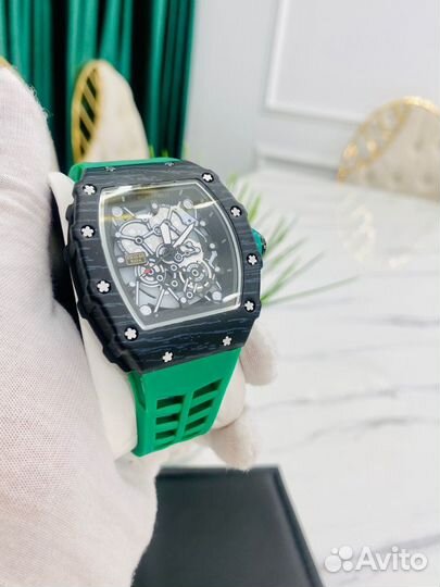 Часы richard mille green 123333