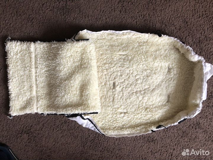 Зимний конверт в коляску до 3 лет