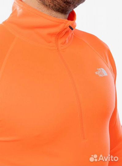 Лонгслив The North Face оранжевый Flash Dry