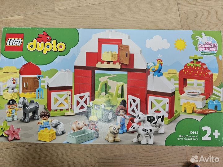 Lego duplo конструктор ферма